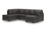 Lofton-Pike Shadow 2-Piece Sectional with Chaise - Ornate Home