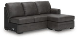 Lofton-Pike Shadow 2-Piece Sectional with Chaise - Ornate Home