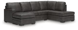 Lofton-Pike Shadow 2-Piece Sectional with Chaise - Ornate Home