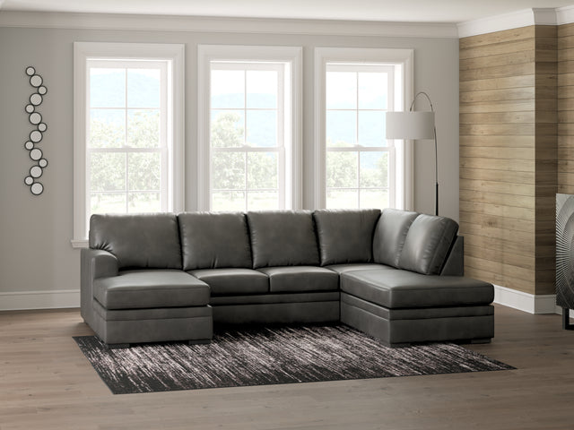 Lofton-Pike Shadow 2-Piece Sectional with Chaise - Ornate Home