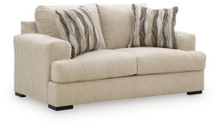 Lofwood Oatmeal Loveseat - Ornate Home