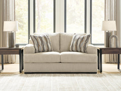 Lofwood Oatmeal Loveseat - Ornate Home
