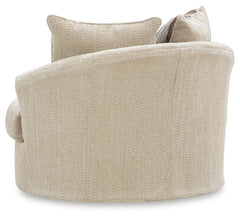 Lofwood Oatmeal Swivel Accent Chair - Ornate Home