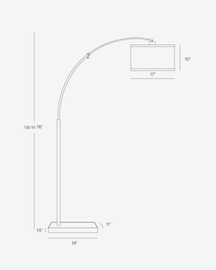 Logan Floor Lamp - Ornate Home
