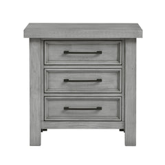 Logandale Antique Gray 5-Piece Queen Bedroom Set - Ornate Home