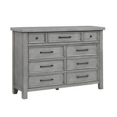 Logandale Antique Gray 5-Piece Queen Bedroom Set - Ornate Home
