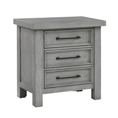 Logandale Antique Gray 4-Piece Queen Bedroom Set - Ornate Home