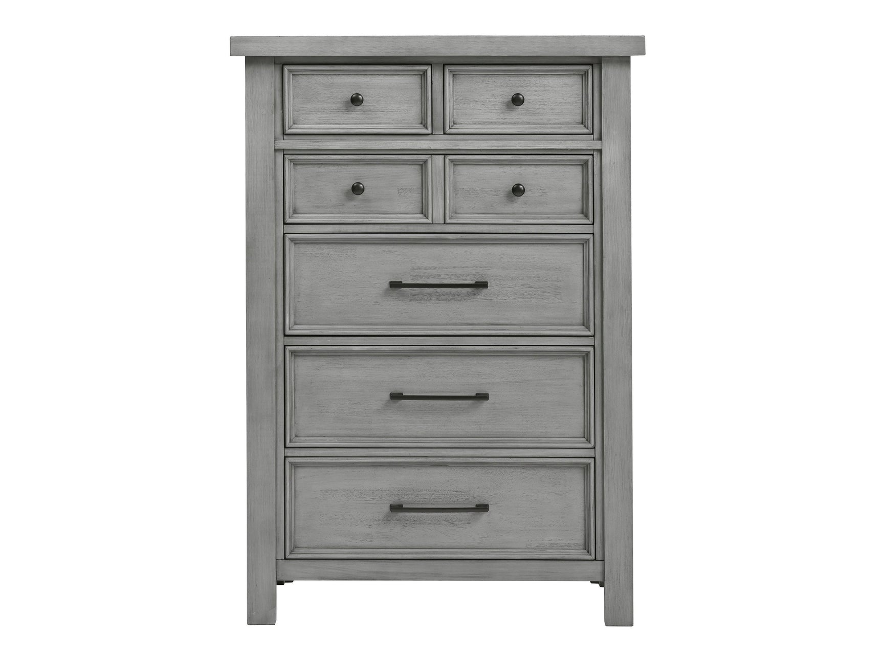 Logandale Antique Gray Chest - Ornate Home