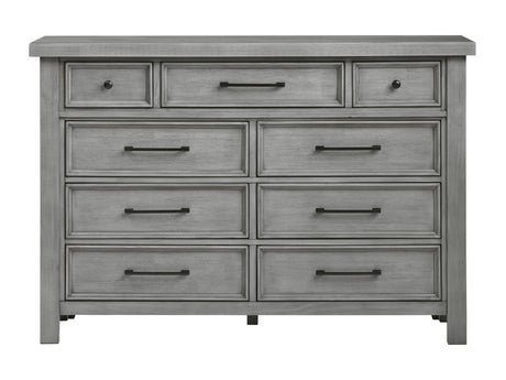 Logandale Antique Gray Dresser - Ornate Home