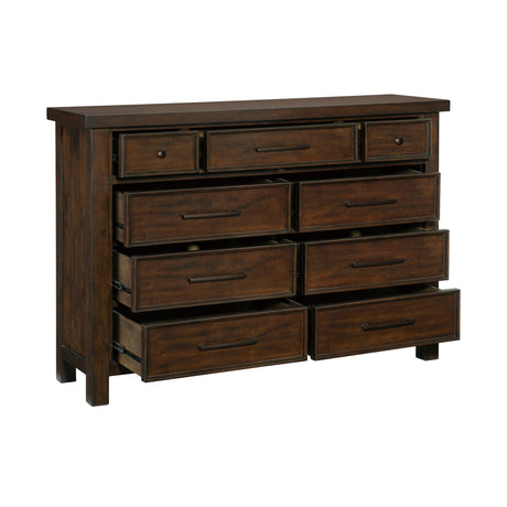 Logandale Brown Dresser - Ornate Home