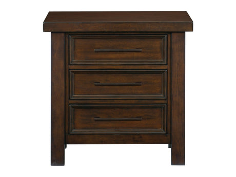 Logandale Brown Nightstand - Ornate Home