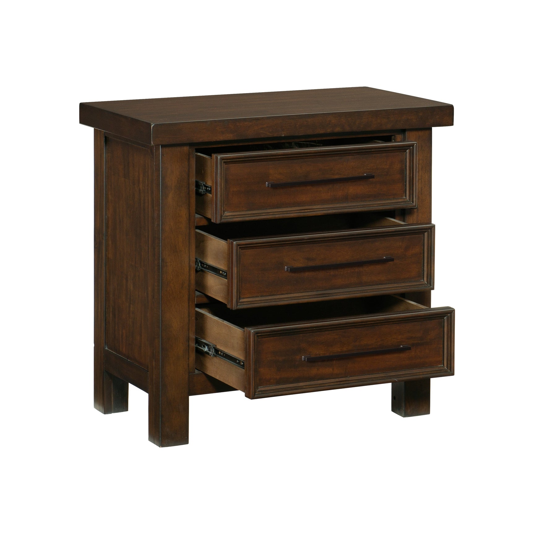 Logandale Brown Nightstand - Ornate Home