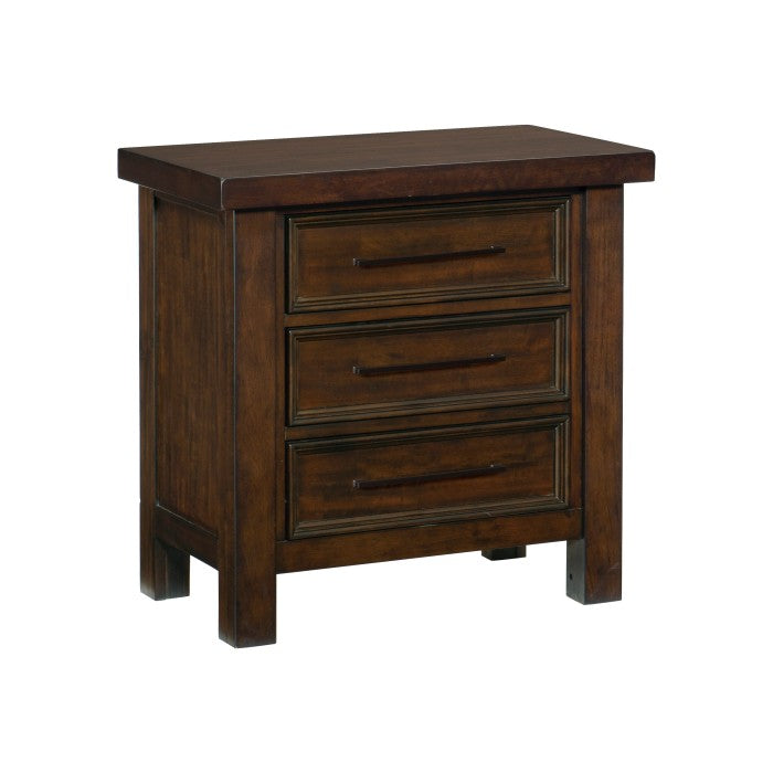 Logandale Brown Nightstand - Ornate Home
