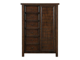 Logandale Brown Wardrobe - Ornate Home