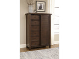 Logandale Brown Wardrobe - Ornate Home