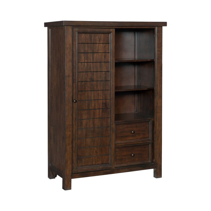Logandale Brown Wardrobe - Ornate Home