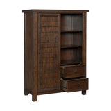 Logandale Brown Wardrobe - Ornate Home