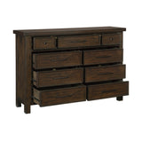 Logandale Espresso 4pc Bedroom Set - Ornate Home