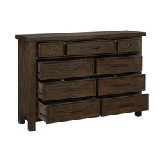 Logandale Espresso 5pc Bedroom Set - Ornate Home