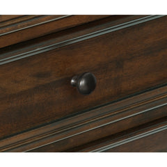 Logandale Espresso 5pc Bedroom Set - Ornate Home