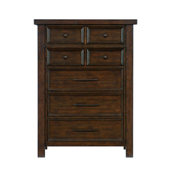 Logandale Espresso 5pc Bedroom Set - Ornate Home