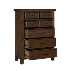 Logandale Espresso 5pc Bedroom Set - Ornate Home