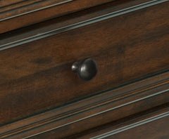 Logandale Espresso 5pc Bedroom Set - Ornate Home