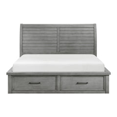 Logandale Gray 4pc Bedroom Set - Ornate Home