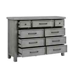 Logandale Gray 4pc Bedroom Set - Ornate Home