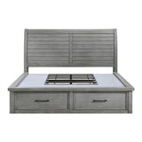 Logandale Gray 4pc Bedroom Set - Ornate Home