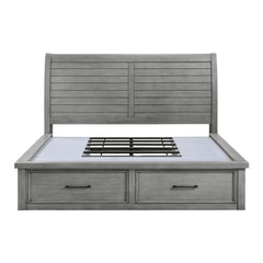 Logandale Gray 4pc Bedroom Set - Ornate Home