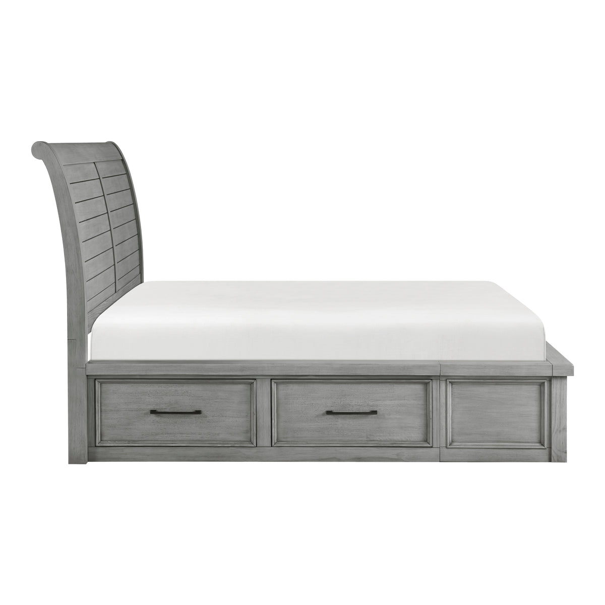 Logandale Gray 4pc Bedroom Set - Ornate Home