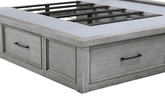 Logandale Gray 4pc Bedroom Set - Ornate Home