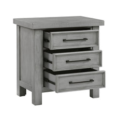 Logandale Gray 4pc Bedroom Set - Ornate Home