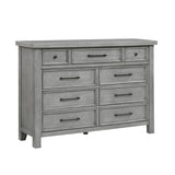 Logandale Gray 4pc Bedroom Set - Ornate Home