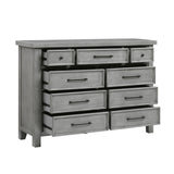 Logandale Gray 4pc Bedroom Set - Ornate Home
