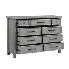 Logandale Gray 4pc Bedroom Set - Ornate Home