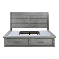 Logandale Gray 5pc Bedroom Set - Ornate Home