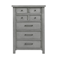Logandale Gray 5pc Bedroom Set - Ornate Home