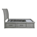 Logandale Gray 5pc Bedroom Set - Ornate Home