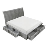 Logandale Gray 5pc Bedroom Set - Ornate Home