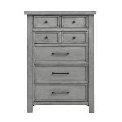 Logandale Gray 5pc Bedroom Set - Ornate Home