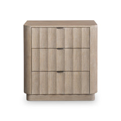 Loggia Aria Three Drawer Nightstand - Ornate Home