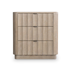 Loggia Aria Three Drawer Nightstand - Ornate Home