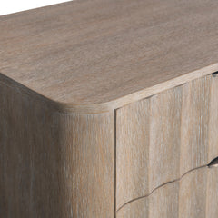 Loggia Aria Three Drawer Nightstand - Ornate Home