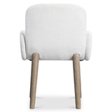 Loggia Aria/White/Cream Arm Chair (24" x 27.13" x 34") - Ornate Home