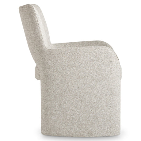 Loggia Aria/White/Cream Arm Chair (26.5" x 28.31" x 35.31) - Ornate Home