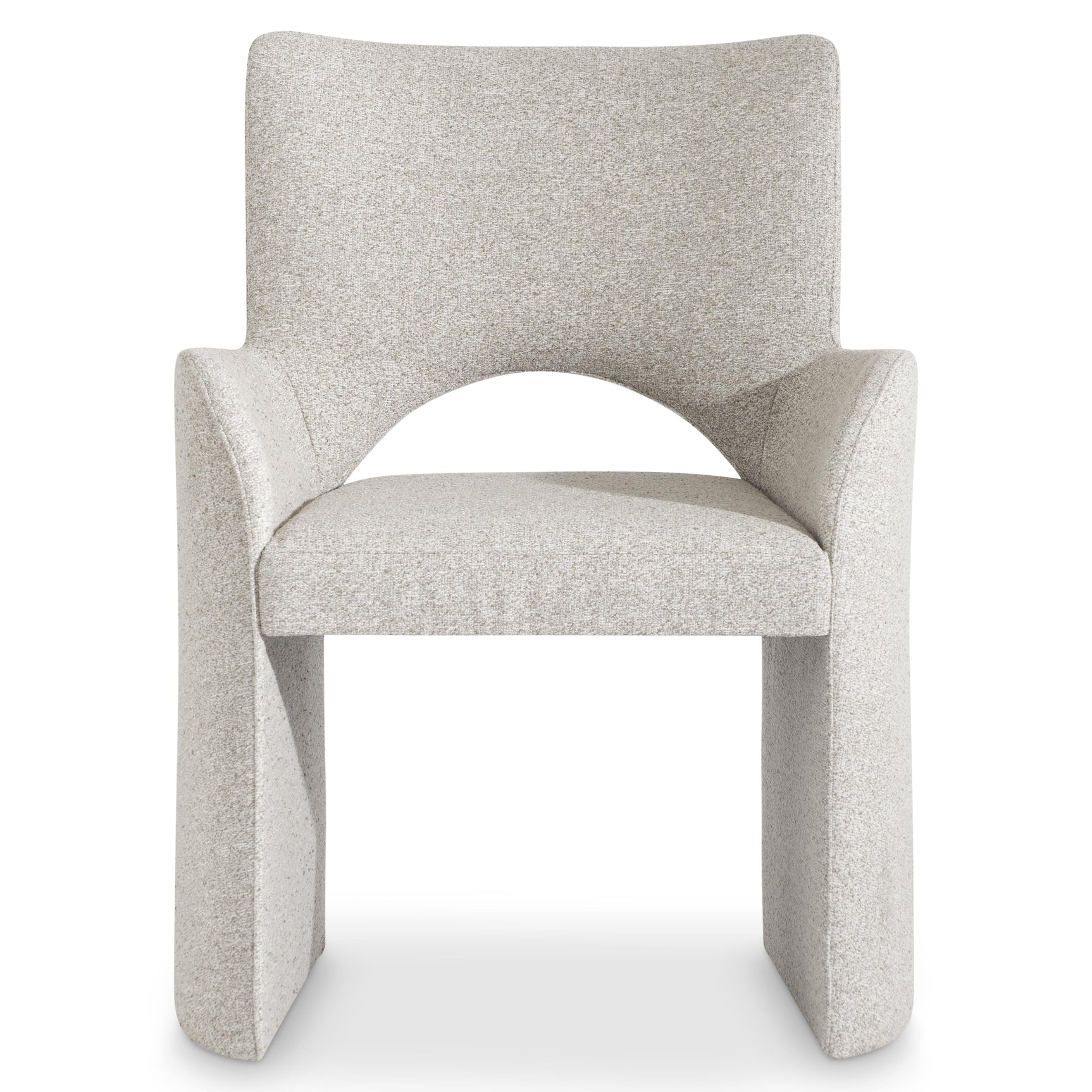 Loggia Aria/White/Cream Arm Chair - Ornate Home