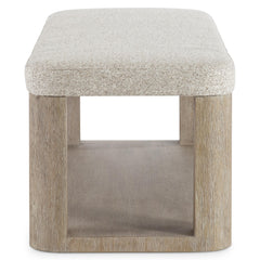 Loggia Aria/White/Cream Rectangular Bench - Ornate Home