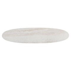 Loggia Travertine/Aria Console Table (Cast Resin Base) - Ornate Home